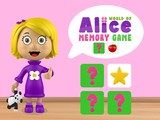 Il mondo di Alice Gioco di memoria