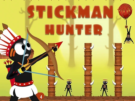 Cacciatore di Stickman