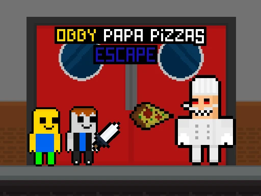 Fuga da Obby Papa Pizzas