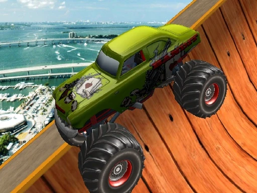 Acrobazie Aeree con Monster Truck